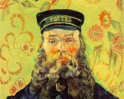 文森特威廉梵高 - 邮递员约瑟夫鲁林肖像